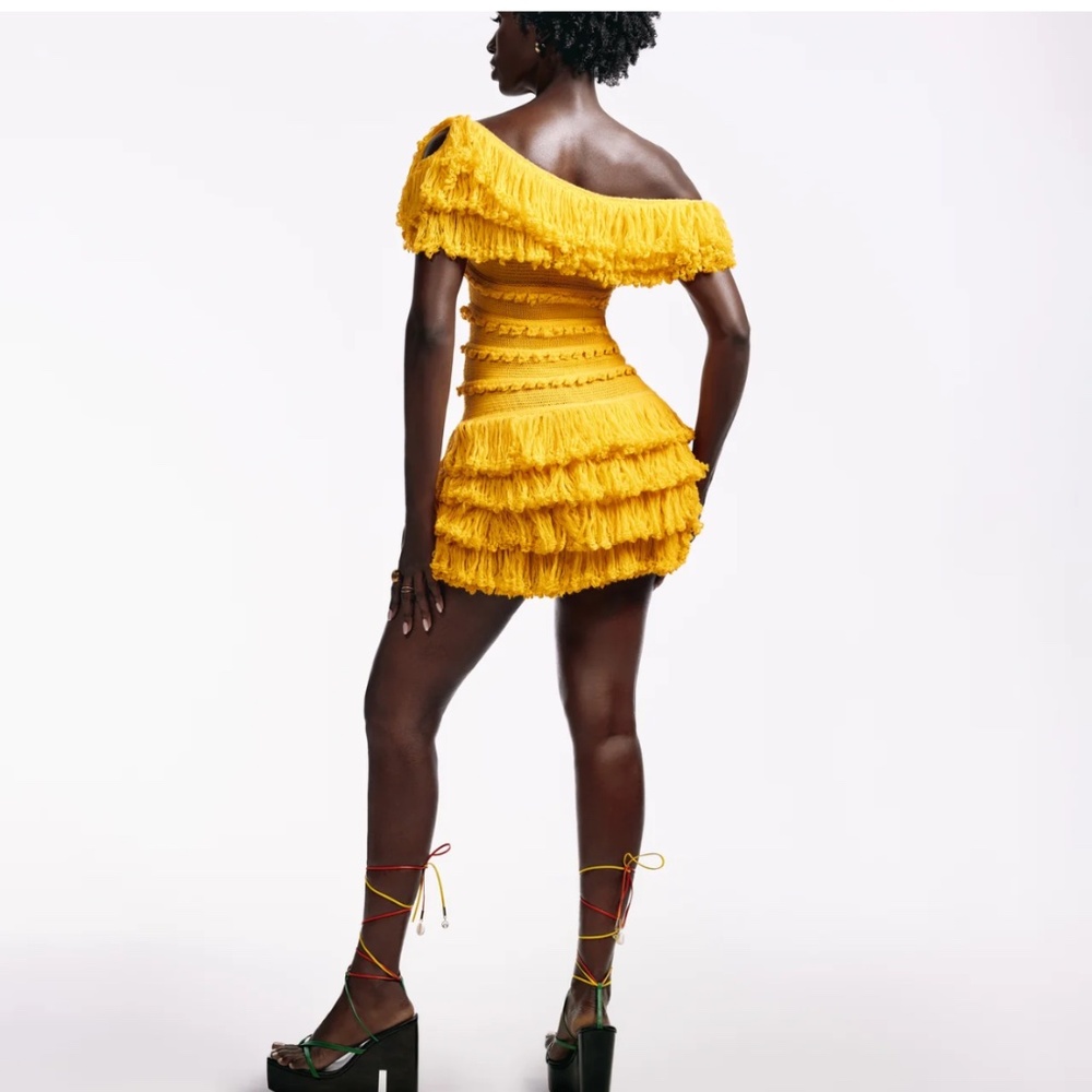 Hanifa dress Cassandra Knit Dress × 1 M / Lemon Drop